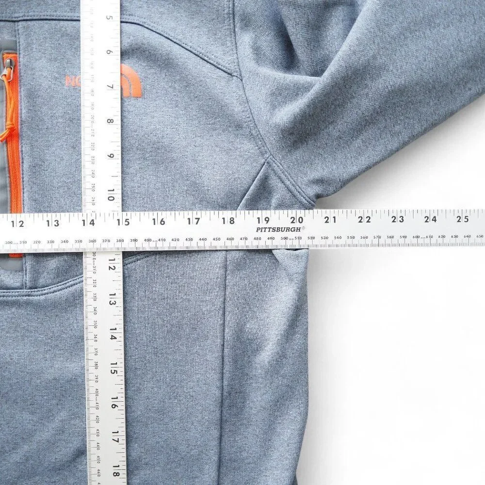The North Face Canyonlands 1/2 Zip‎ Sweater Grey Men's Medium Outdoor Classic